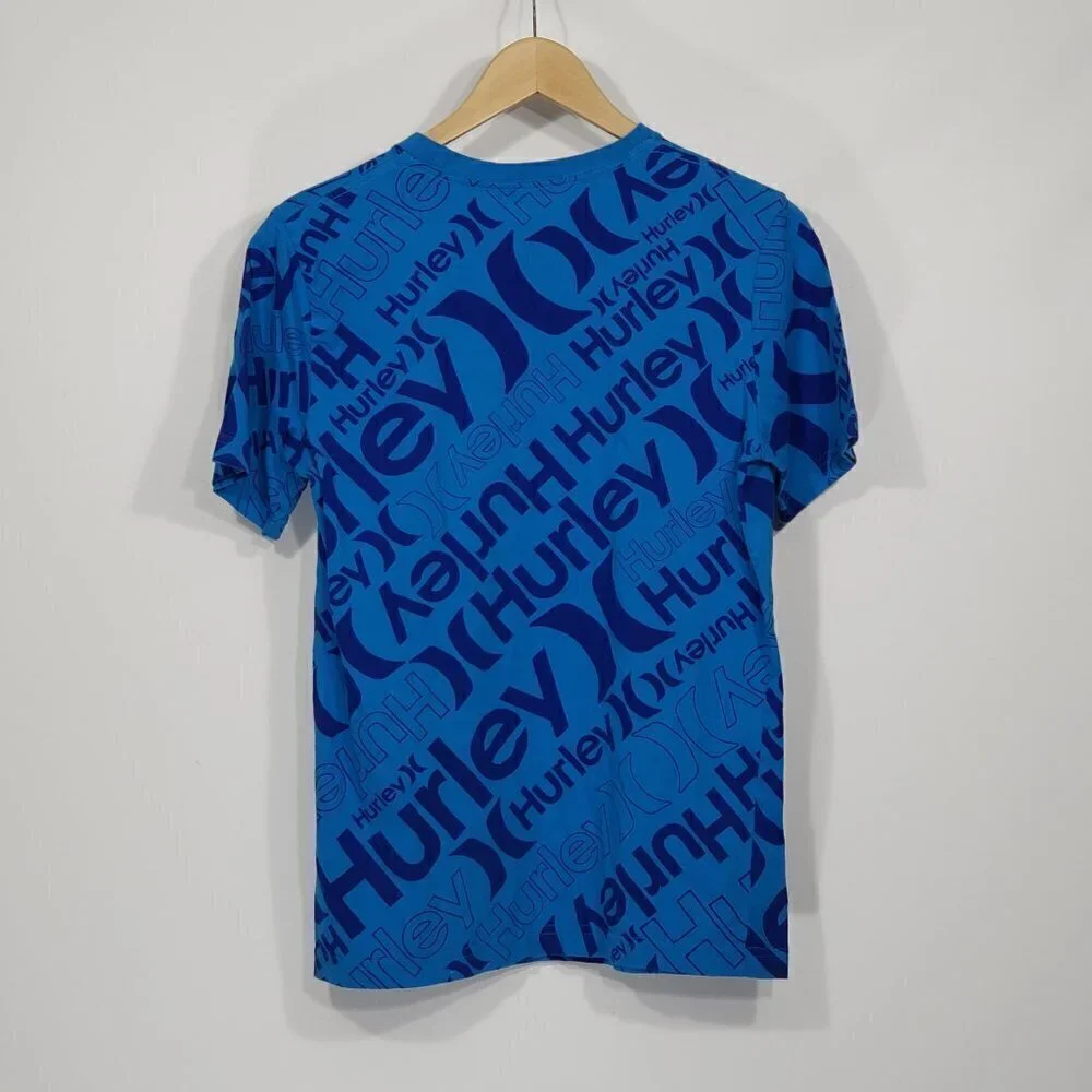 Youth Size 18/20 Blue Hurley Short Sleeve Tshirt Like new condition